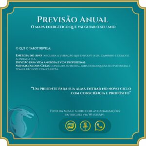 Essa é a leitura mais completa para quem deseja planejar energeticamente o ano inteiro.