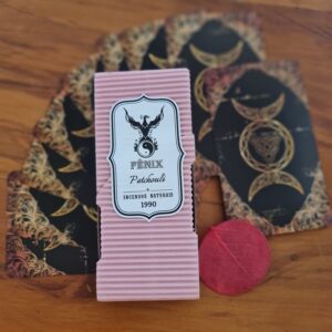 Incenso-patchouli fenix-Em-voga-Tarot