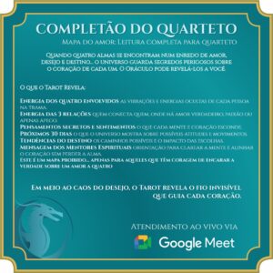 Mapa do Amor – Leitura Completa para Quarteto